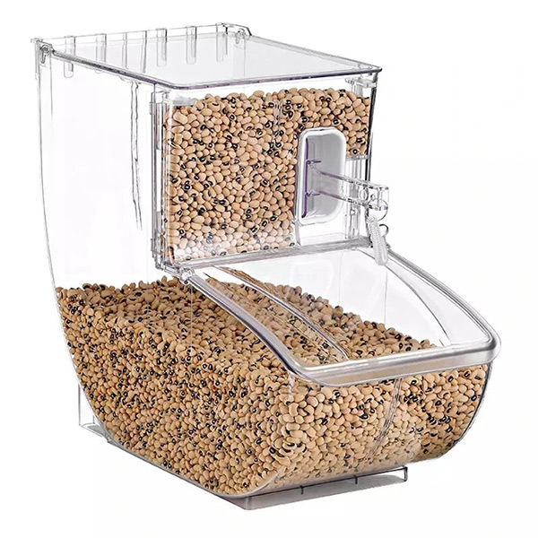 Shop Fitting Supermarket Plastic Food Grade Acrylic Food Storage Box